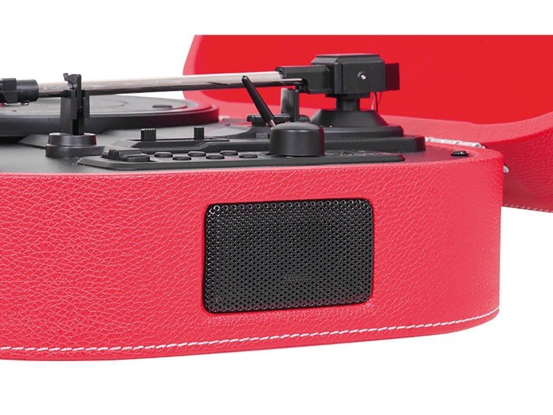 Giradischi Portatile Sally MP3 USB Bluetooth TREVI TT 1020 BT Rosso