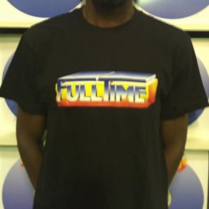 T-SHIRT FULLTIME BLACK (MEDIUM)