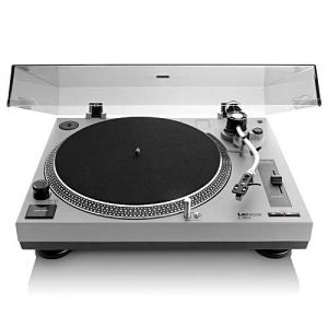 LENCO L 3808 SILVER GIRADISCHI A TRAZIONE DIRETTA