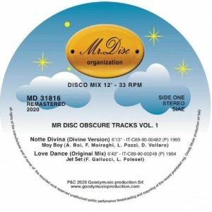 MR DISC OBSCURE TRACKS VOLUME 1