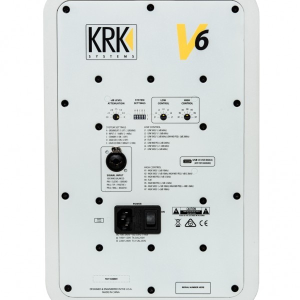 KRK V 6 S4 WN - WHITE