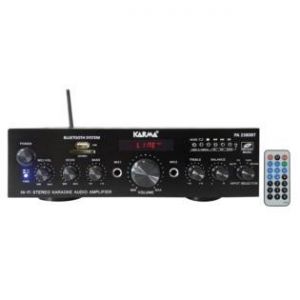 KARMA PA 2380BT - Amplificatore stereo con Display. MP3. Bluetooth 50W