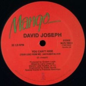 YOU CAN'T HIDE (YOUR LOVE FROM ME) - LARRY LEVAN MIX