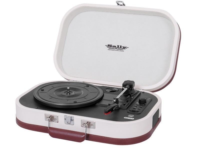 Giradischi Portatile Sally MP3 USB Bluetooth TREVI TT 1020 BT BEIGE