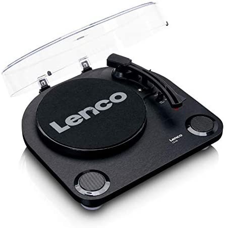 LENCO LS 40 BLACK GIRADISCHI A CINGHIA