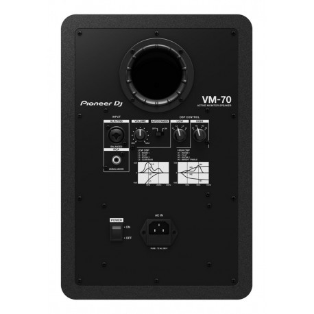PIONEER DJ VM 70 Monitor Speaker BLACK (singolo)