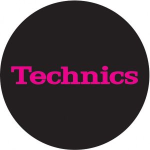 TECHNICS SLIPMATS LOGO PURPLE - COPPIA