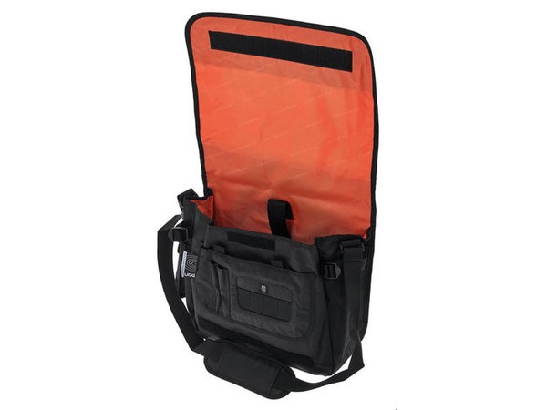UDG U9450BL/OR Ultimate Courierbag Black Orange Inside