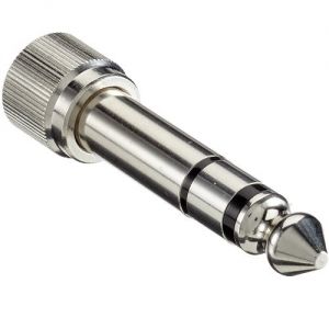 ZOMO KA-2 ADATTATORE MINIJACK/JACK CON FILETTATURA ARGENTO