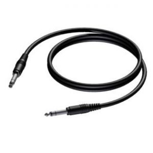 CAB 610-3 Cavo audio 3mt JACK6.3mm stereo/ JACK 6.3mm stereo
