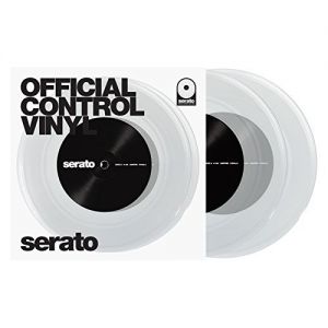 Serato 10“ Standard Colours Control Vinyl x2 (white) - coppia