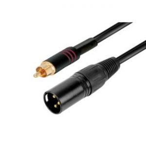 RDM C62 Cavo audio XLR M - RCA M 2mt