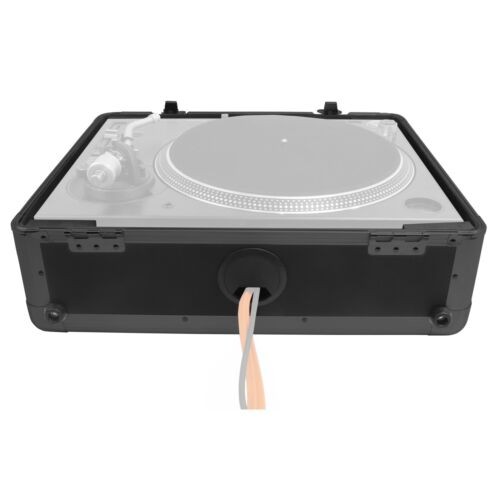 UDG Ultimate Pick Foam Flight Case Multi Format Turntable Black (U93016BL)