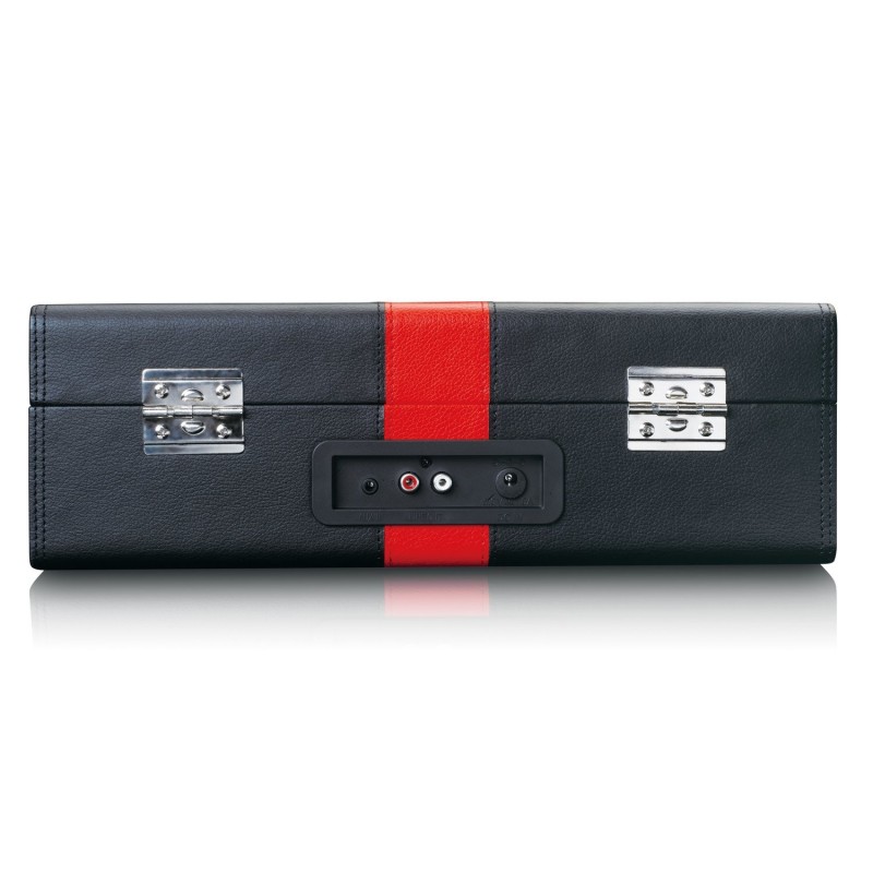 LENCO CLASSIC PHONO TT-110 BLACK RED