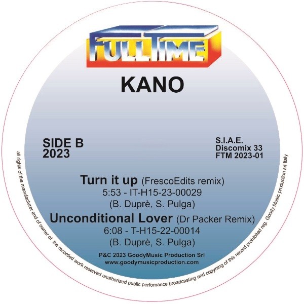 TURN IT UP (DANNY KRIVIT/FRESCO EDITS/LES INFERNO RMXS)