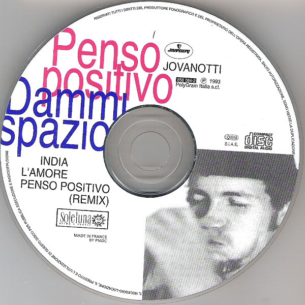 Penso Positivo / Dammi Spazio ( USATO )