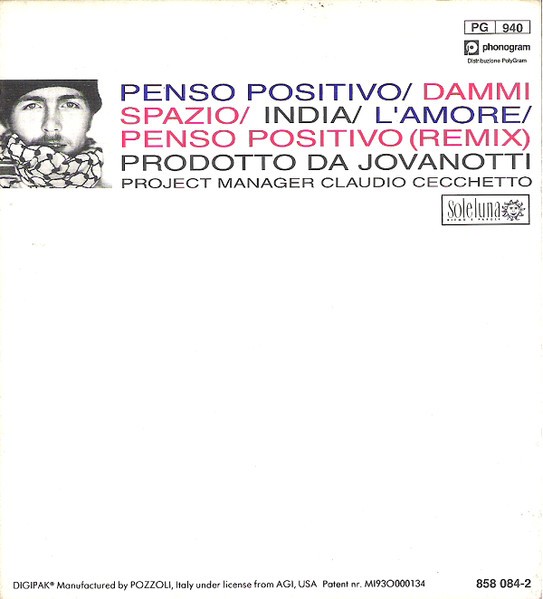 Penso Positivo / Dammi Spazio ( USATO )