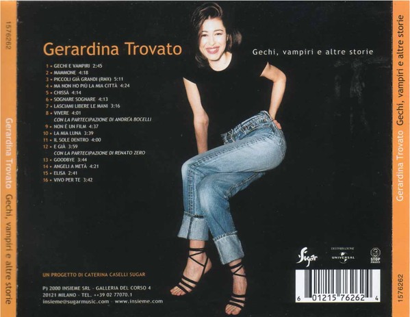 Gerardina Trovato – Gechi, Vampiri E Altre Storie (Greatest Hits ( USATO )