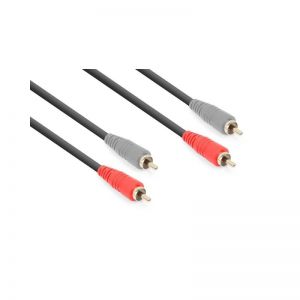 Vonyx CX340-3 CAVO 2xRCA M-2xRCA M 3m