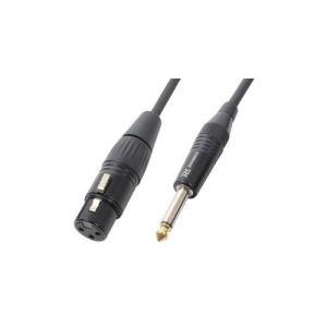 Power dynamics CX40-6 Cable XLR F-6.3 Mono 6.0m