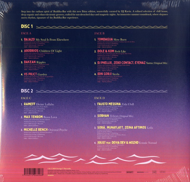 BUDDHA BAR SUMMER SESSION IBIZA 2XLP