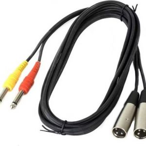 ANTOC CABLE 2JACK MONO/2XLR(M) 3MT (0020106442)