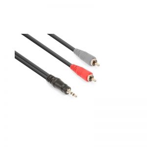 Vonyx CX334-6 Cable 3.5 St.- 2xRCA M 6.0m