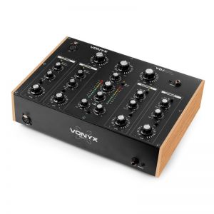 Vonyx VDJ270 DJ Rotary Mixer 4ch BT